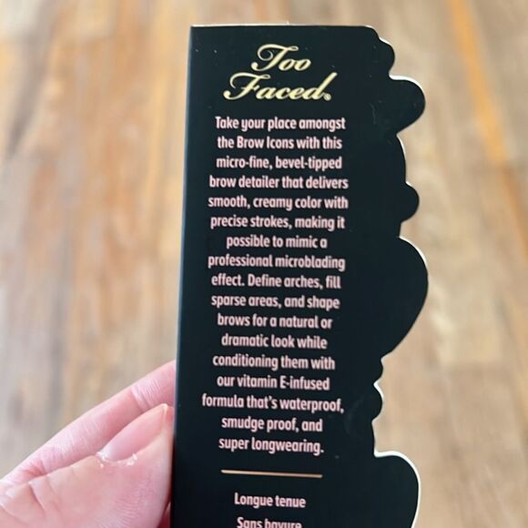 Too faced Super Fine Brow Detailer Natural Blonde - Picture 5 of 5